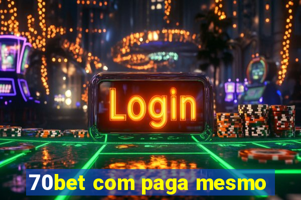 70bet com paga mesmo